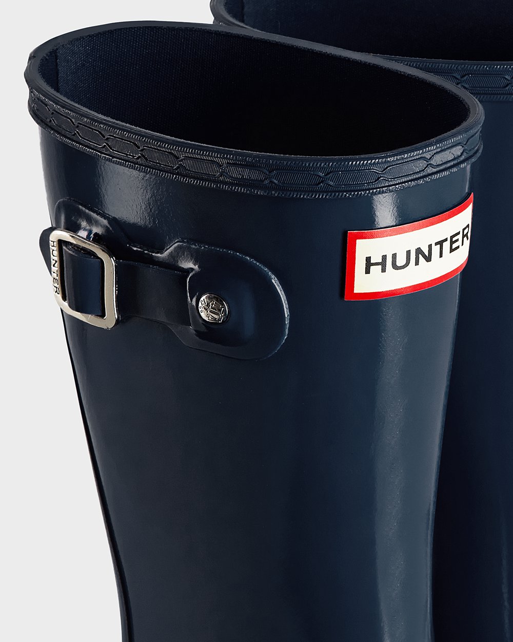 Galochas Hunter Criança Azul Marinho - Original Little Gloss - 71HKFCZIB
